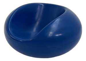 Blue Pastil Lounge Chair by Eero Aarnio for Asko, 1970s