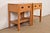 A pair of beautiful Mission or Arts & Crafts bachelor chests, bedside chests, or nightstands By L. & J.G. Stickley USA,...