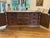 Vintage Mid-Century Japanese Wooden Jewelry Armoire Chest - 12 Drawer Face 8 Drawers For Sale - Image 4 of 10