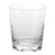 Spring Leaves Cut Design Double Old Fashioned Glass, Set of 4 For Sale