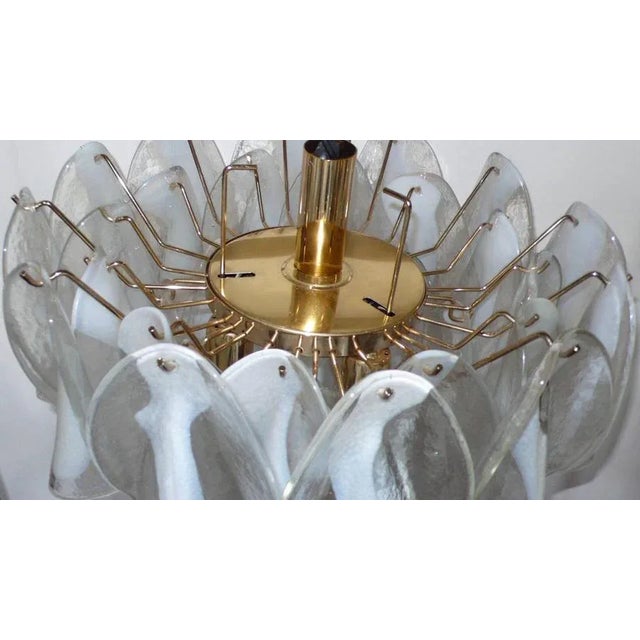 Chandelier from Mazzega, 1970 For Sale - Image 3 of 6