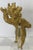 Late 19th Century Gold Gilded Putti on Lucite Stand For Sale - Image 5 of 9