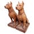 Dog Statues, Early 20th Century, Terracotta, Set of 2 For Sale - Image 8 of 8