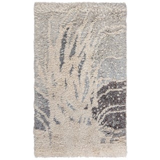 Vintage Rya Rug by Riitta Maija Oksanen Doris Leslie Blau Collection For Sale