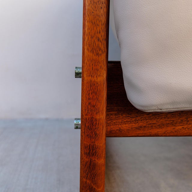 Restored Percival Lafer Mp-93 Three Seater Sofa, Brazilian Mid Century Modern For Sale - Image 15 of 16