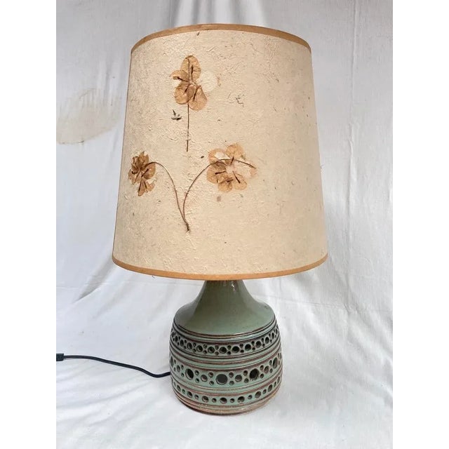 Vintage Ceramic Lamp from Vallauris, 1970 For Sale - Image 9 of 9