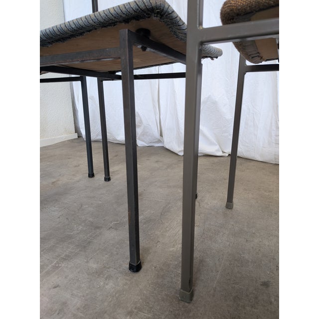 Vintage Industrial Dining Chairs from Stool Kamnik, 1970s, Set of 4 For Sale - Image 13 of 18