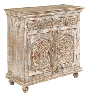 Indian Cream Cabinet, 1940s