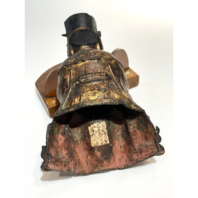 Exceptional c.16th Century Chinese Ming Dynasty Bronze of Taoist Immortal, well-modeled bronze form of a seated figure,...
