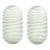 Vintage Striped Glass Wall Lamps From Peill & Putzler, Germany, 1970s - a Pair For Sale