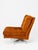 A striking pair of vintage swivel lounge chairs by Thayer Coggin, one of the most important names in American modern...
