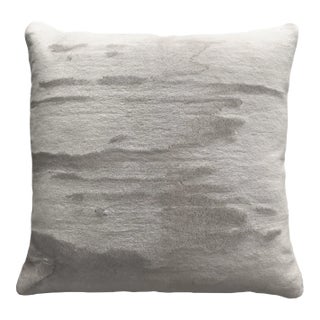 The House of Scalamandré Polar Bear Pillow, Greige For Sale