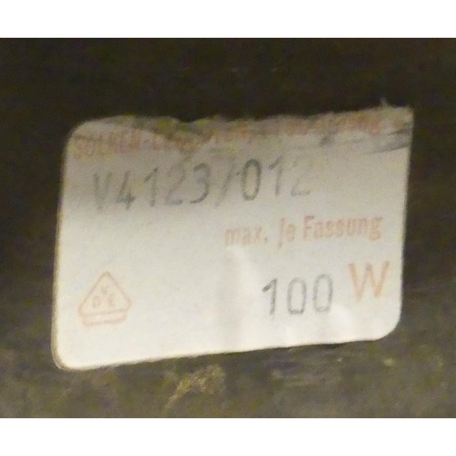 Space Age Adjustable Arc Floor Lamp in Gold Chrome Plating with Acrylic Glass Shade from Sölken Leuchten, 1970s For Sale - Image 12 of 14