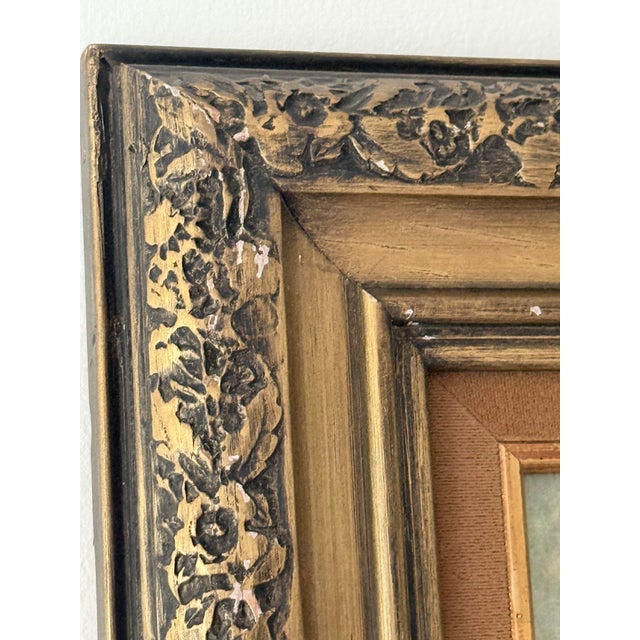 Mid 20th Century Jacques Louis David Portrait of Pierre Sériziat Neoclassical Gilt Framed Wall Art For Sale - Image 11 of 14