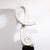 White Mid-Century Abstract Looped Ribbon Sculpture in White Marble on Pyramidal Base For Sale - Image 8 of 12