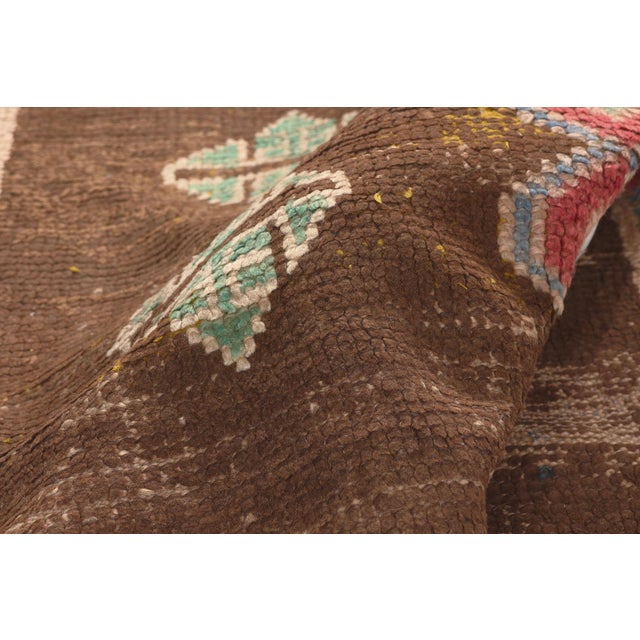 Vintage Boujad Moroccan Rug, 04'06 X 08'03 For Sale In Dallas - Image 6 of 10