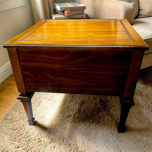 Mid-Century Italian Provincial Style End Table For Sale In Palm Springs - Image 6 of 12