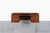 Mid-Century Modern Walnut Executive Desk Styled After Florence Knoll, 1960s For Sale - Image 9 of 14