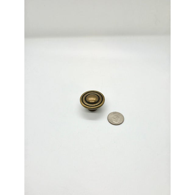 Transitional Henredon Classical Knob Honey Bronze. For Sale - Image 3 of 4