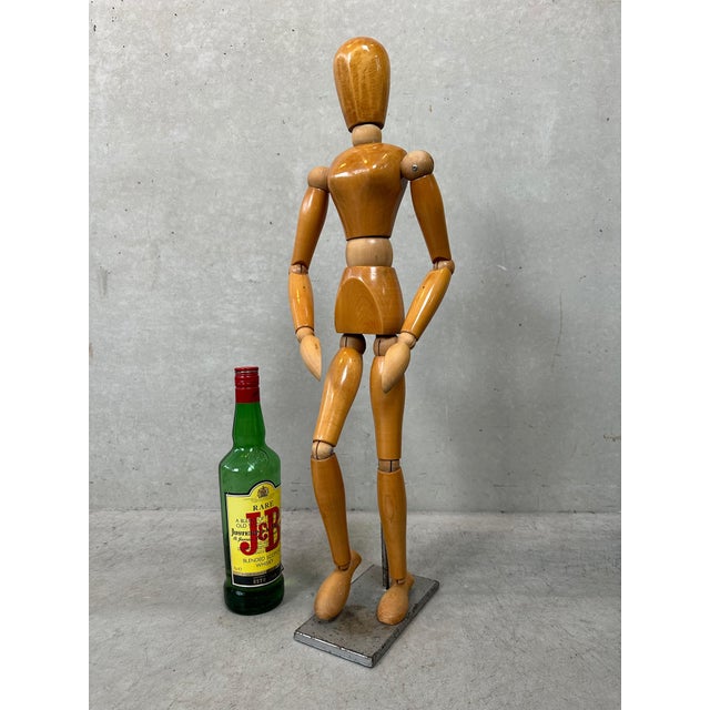 Vintage Space Figures and Anatomical Drawing Models, Set of 4 For Sale - Image 3 of 14