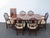 Brown Mahogany Dining Shield Back Chairs Set of Six 6565 For Sale - Image 8 of 8