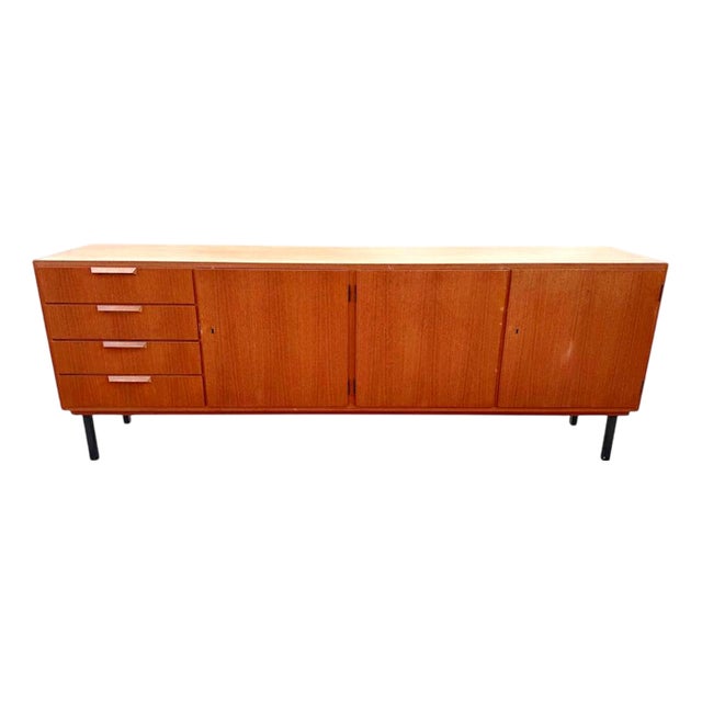 Scandinavian Teak Sideboard, 1960s For Sale
