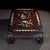 Vintage Rosewood Low Kang Table With Mother-of-Pearl Inlay of Mandarin Ducks For Sale - Image 4 of 9