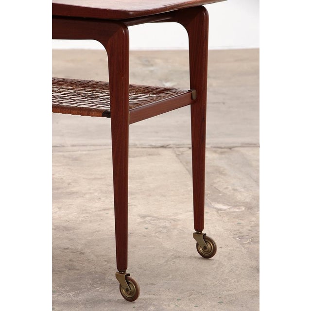 Trolley in Teak by Poul Jensen for Selig, Denmark, 1960 For Sale - Image 3 of 18