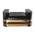 "Semiretta" Ottoman With Bronze, Polished Ebony, Stainless Steel For Sale In Los Angeles - Image 6 of 6