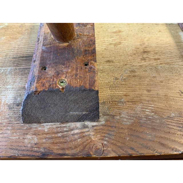 20th Century Oak Side Table For Sale - Image 4 of 6