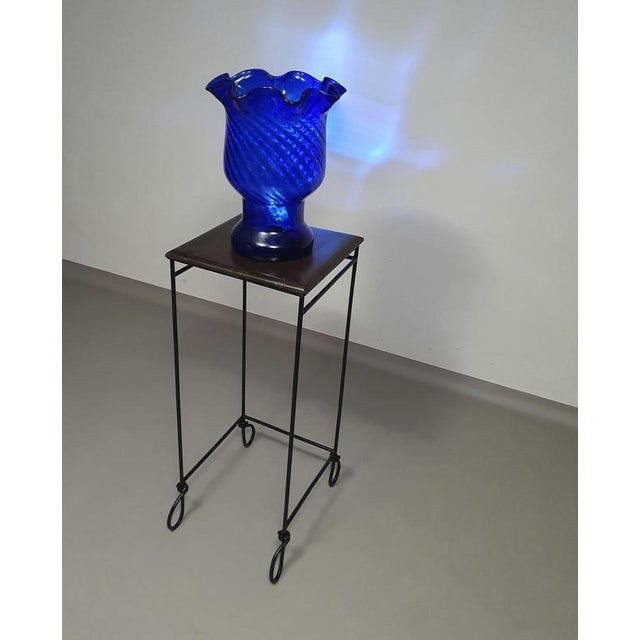 Wrought Iron Plant Stand or Side Table For Sale - Image 5 of 14