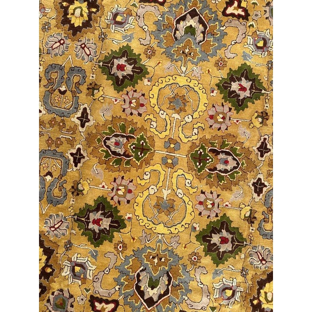 Large Mid-Century French Janus Rug, 1950s For Sale - Image 4 of 18