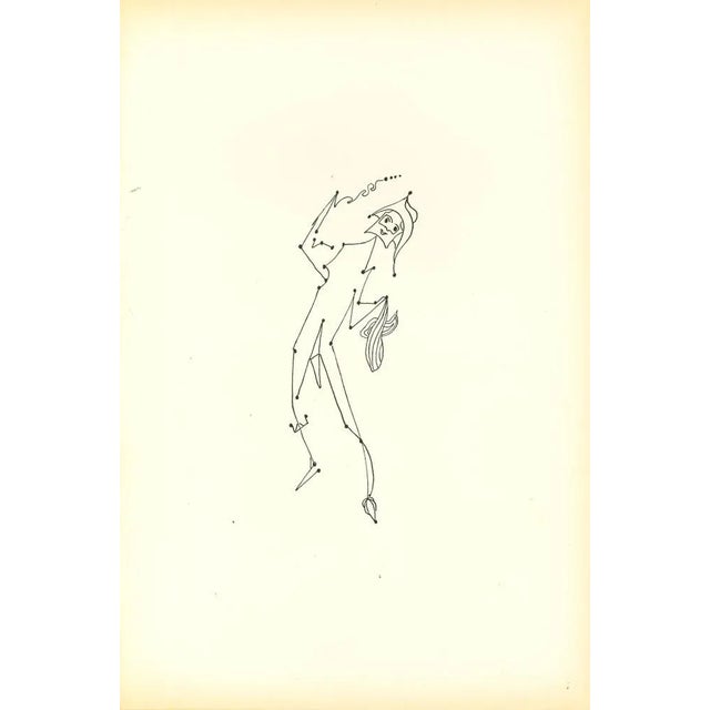 Composition of Diodora is an original lithography realized by Bruno Capacci in 1950. The artwork is part of an edition in...