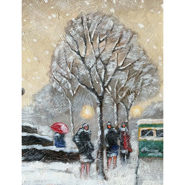 Mid 20th Century Impressionism Oil on Board Guy C. Wiggins For Sale - Image 5 of 10