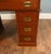 Military Campaign Pedestal Desk in Mahogany, 1880 For Sale - Image 12 of 15