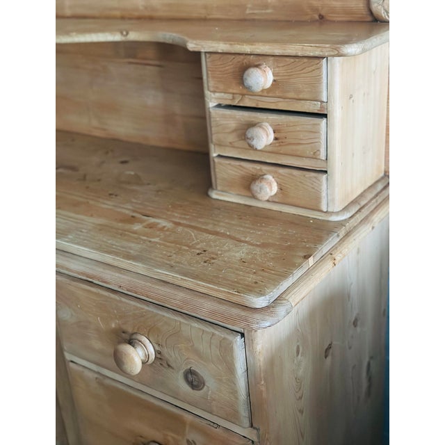 1900 - 1909 Antique Pine Sideboard For Sale - Image 5 of 12