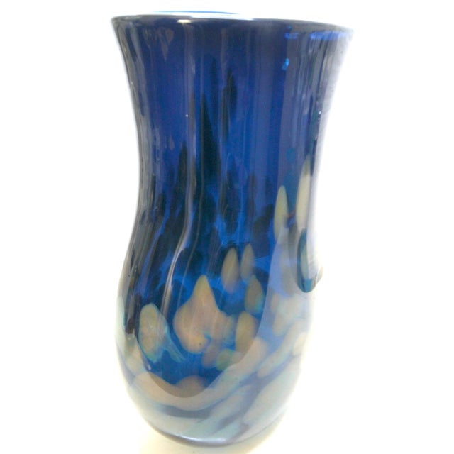 2008 Signed Dale Chihuly "Persian Nights” Art Glass Vase Studio Edition For Sale In San Diego - Image 6 of 17