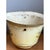 Metal Vintage Distressed French Toile Metal Cache Pot - A Pair For Sale - Image 7 of 12