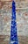 Gemstone Pair of 1920s Vintage Lapis Lazuli Obelisks For Sale - Image 7 of 11