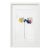 Framed Organic Modern Minimalist Flower Study | Botanical Painting | Herbarium Wall Art For Sale