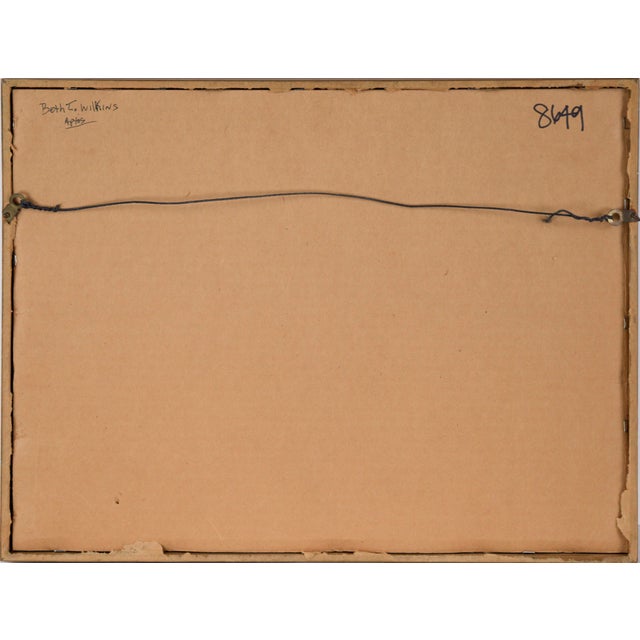 1970s Santa Cruz Wharf by Beth T. Wilkins For Sale - Image 5 of 6