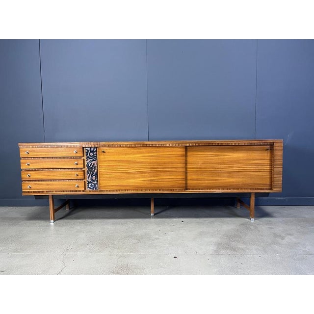 Vintage Sideboard by Pieter De Bruyne for AL Meubel, 1960s For Sale - Image 3 of 11