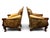 Pair of Leather & Cowhide Armchairs For Sale - Image 4 of 6