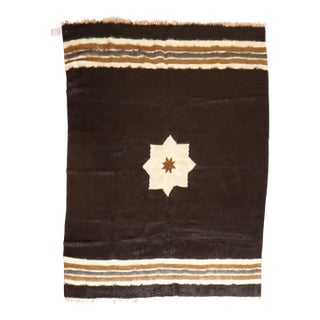 Vintage Zabihi Collection Mohair Turkish Rug - 5' x 6'5" For Sale
