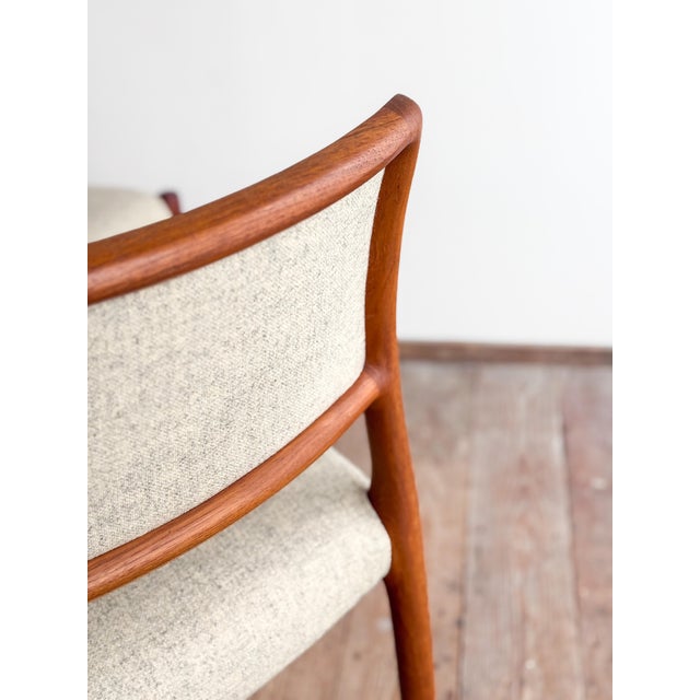 Wood Dining Room Chairs by Niels O. Møller for J.L. Mollers, Set of 8 For Sale - Image 7 of 14