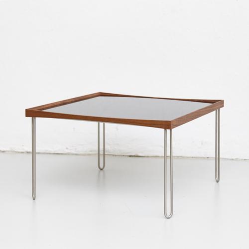 Tray Table in Walnut and Stainless Steel by Finn Juhl For Sale - Image 15 of 18