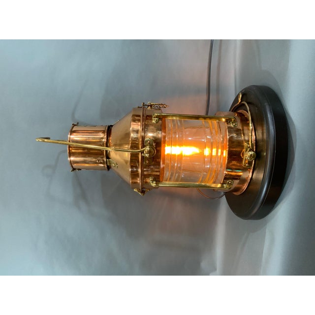 Copper Ship’s Lantern by English Maker Meteorite For Sale In Boston - Image 6 of 9