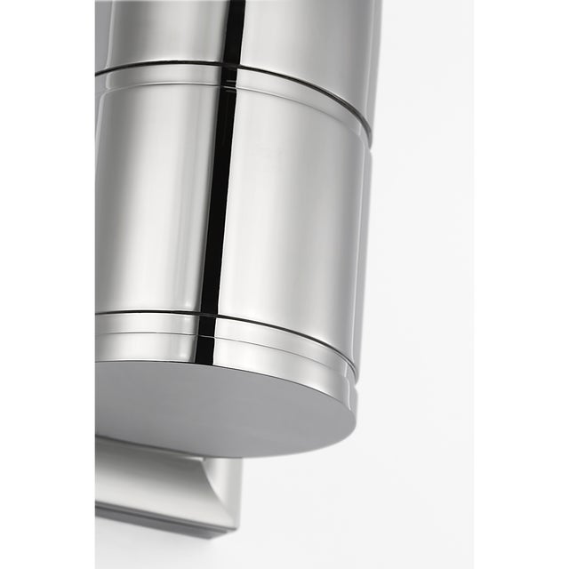 Visual Comfort Chapman & Myers for Visual Comfort Signature Provo 10" Canister Light in Polished Nickel For Sale - Image 4 of 11