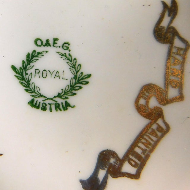 1930s Moritz Zdekauer Hand Painted and Signed Chocolate Pot For Sale - Image 11 of 11