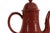 English Staffordshire Redware Engine-Turned Large Coffee Pot, Signed Myatt For Sale - Image 3 of 14